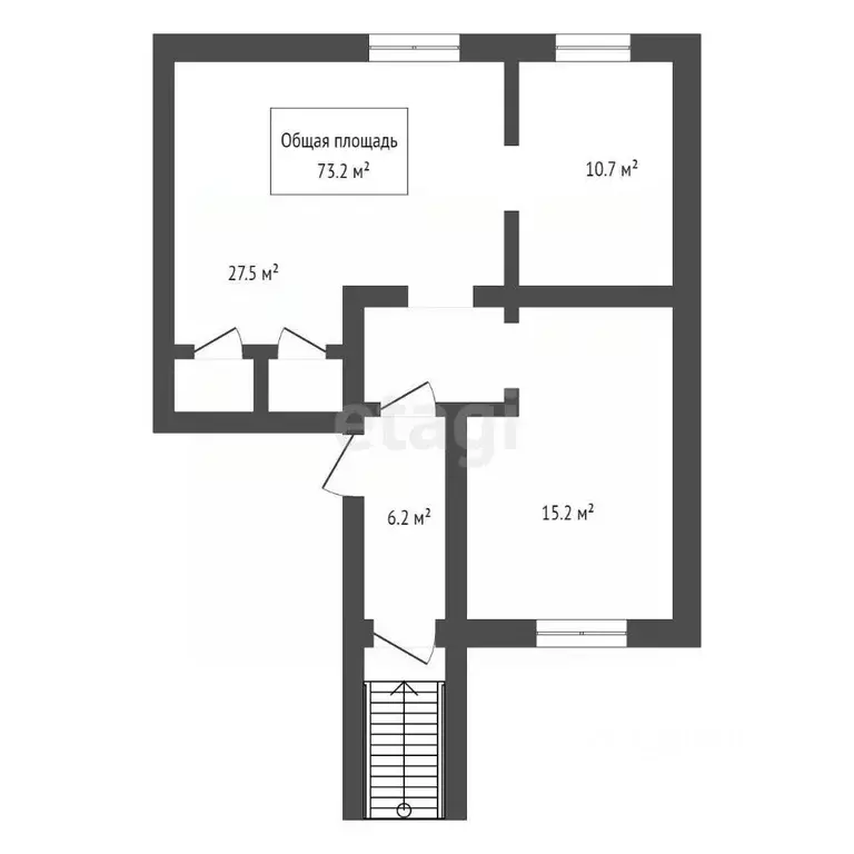 Офис в Новосибирская область, Бердск Морской мкр, 4 (73 м) - Фото 2