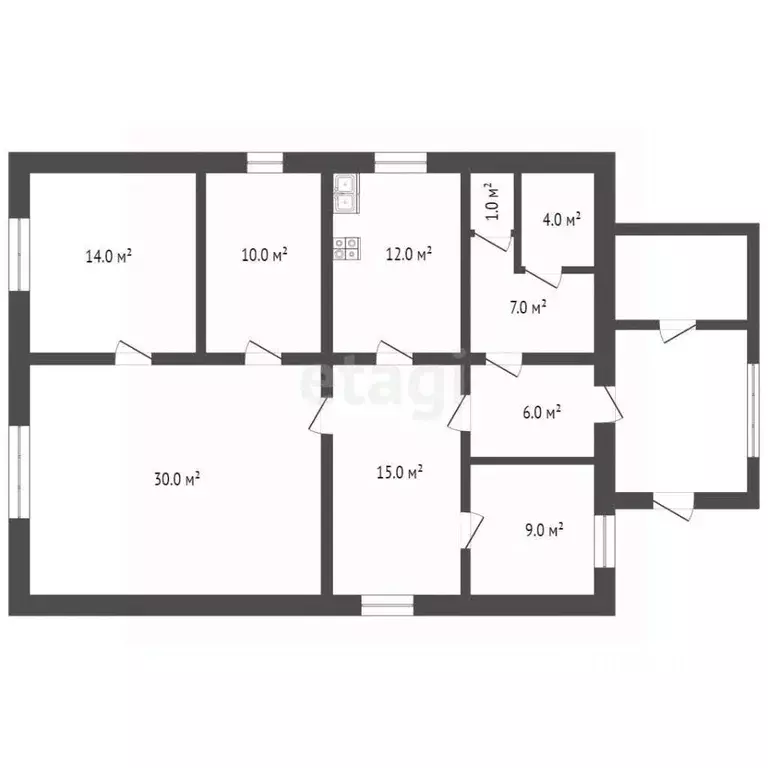 Дом в Тамбовская область, Токаревка рп ул. Московская, 19 (93 м) - Фото 2