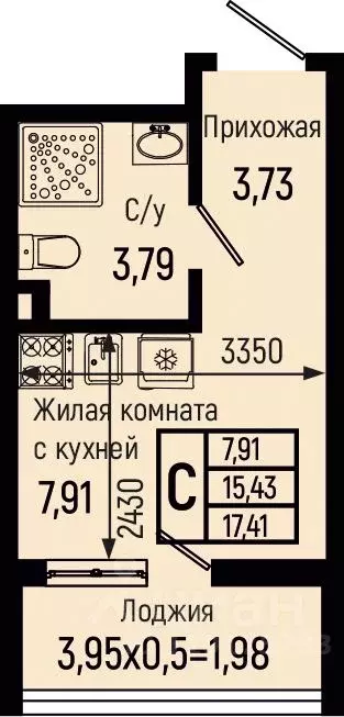 Студия Краснодарский край, Туапсинский муниципальный округ, с. Небуг ... - Фото 0