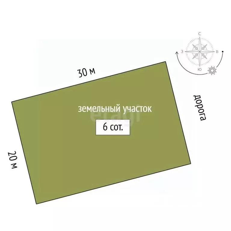 Участок в Крым, Симферопольский район, Родниковское с/пос, Содружество ... - Фото 2