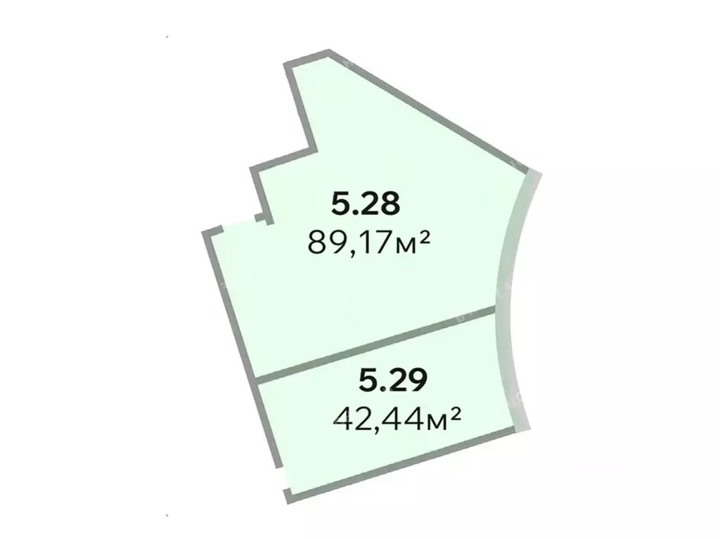 Офис в Санкт-Петербург Академическое муниципальный округ,  (132 м) - Фото 2