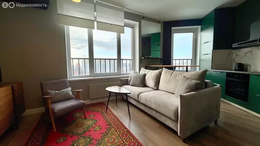 1-комнатная квартира: Санкт-Петербург, Магнитогорская улица, 3к2 (43.3 ... - Фото 1