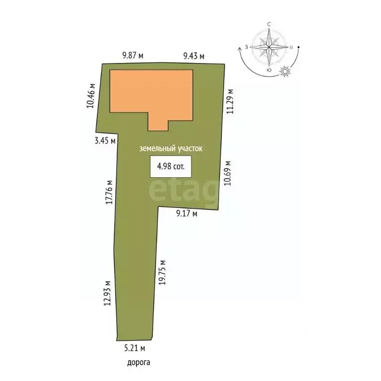 Дом в Омская область, Омск ул. 18-я Северная, 37А (73 м) - Фото 2