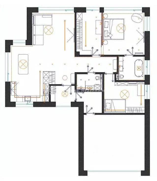 Дом в Томская область, Томск пос. Заварзино, Зеркальная ул., 108 (158 ... - Фото 2