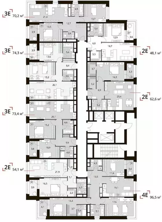 3-к кв. Приморский край, Владивосток Авроровская ул., 6 (74.3 м) - Фото 1