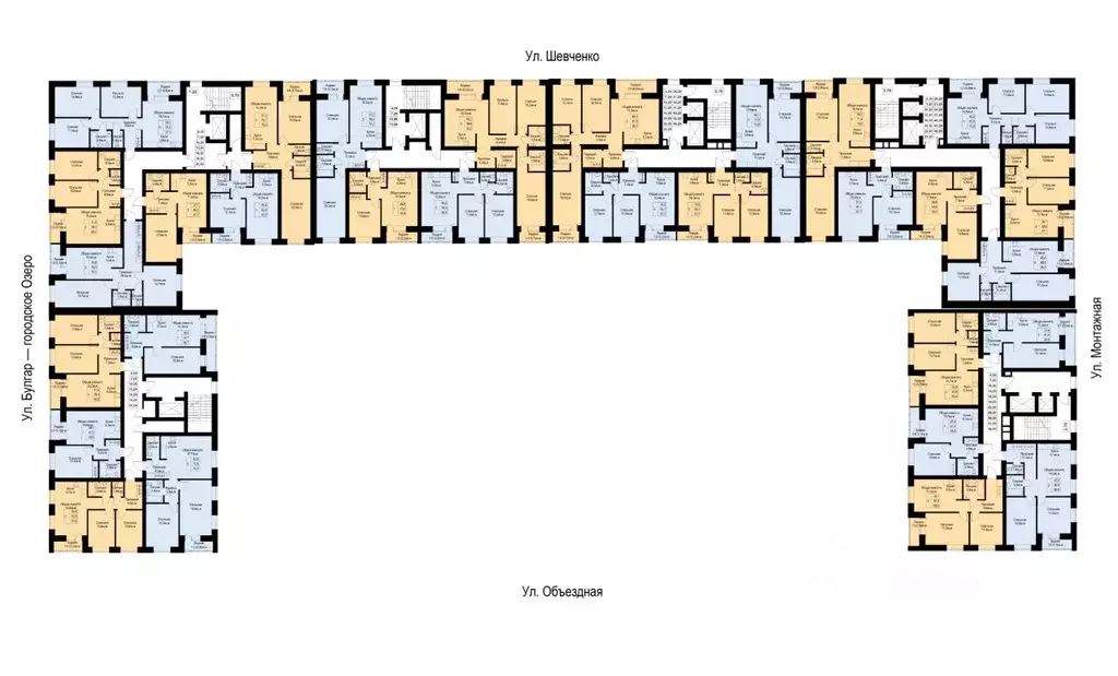 2-к кв. Татарстан, Альметьевск  (74.3 м) - Фото 1