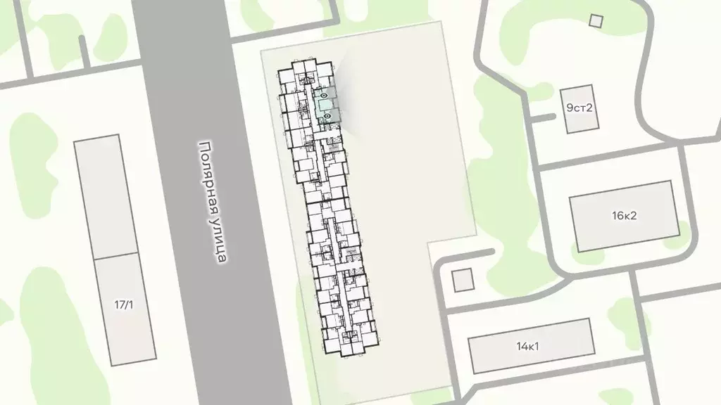 2-к кв. Москва Полярная ул., 16К1 (65.7 м) - Фото 1