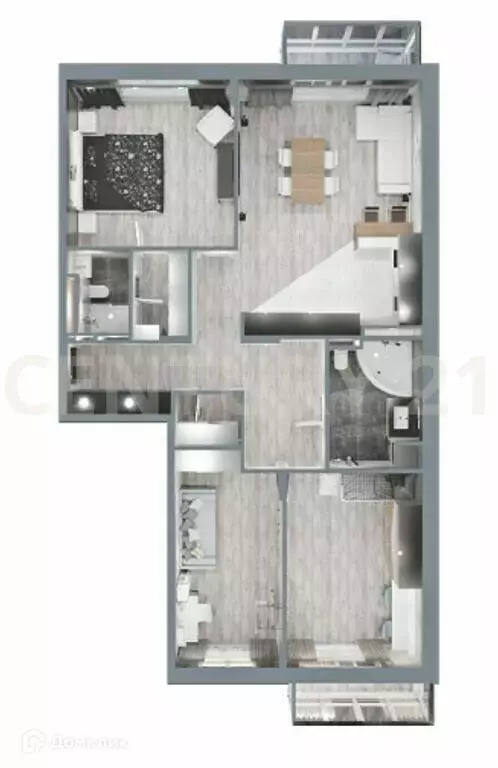 Продаётся 3-к квартира, 118.2 м - Фото 1