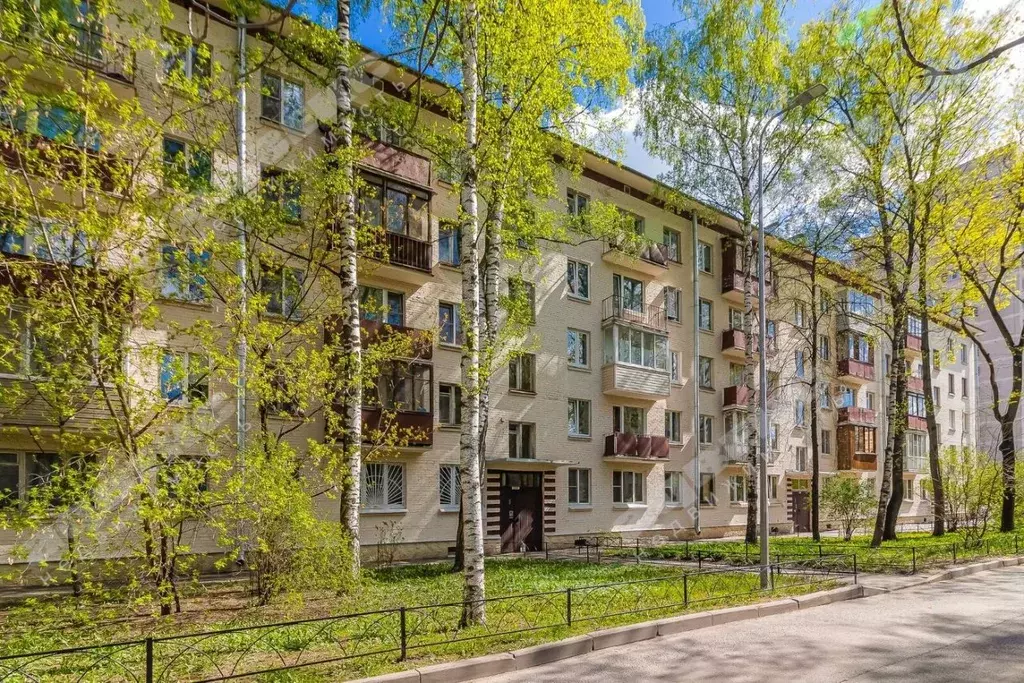 2-к кв. Санкт-Петербург ул. Орджоникидзе, 7 (43.7 м) - Фото 0