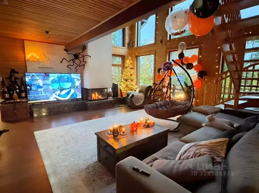 Дом в Ленинградская область, Приозерский район, Плодовское с/пос, ... - Фото 1