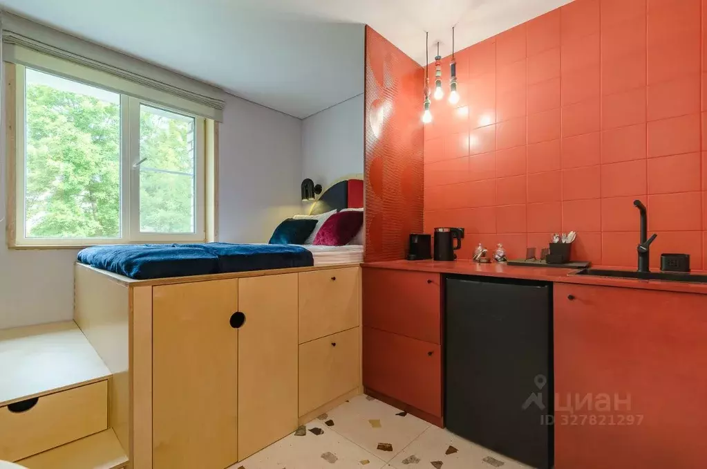 Студия Псковская область, Псков Первомайская ул., 31 (17.0 м) - Фото 2