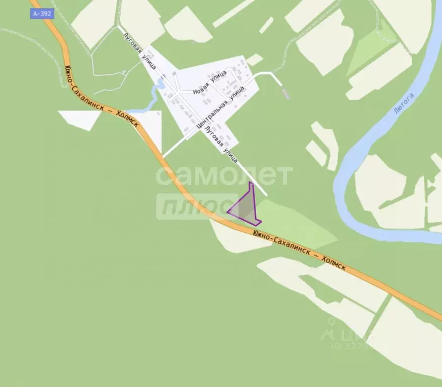 Участок в Сахалинская область, Анивский городской округ, с. Высокое  ... - Фото 1