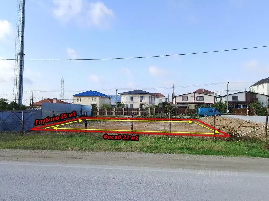 Участок в Краснодарский край, Анапа муниципальный округ, Красный хут. ... - Фото 1