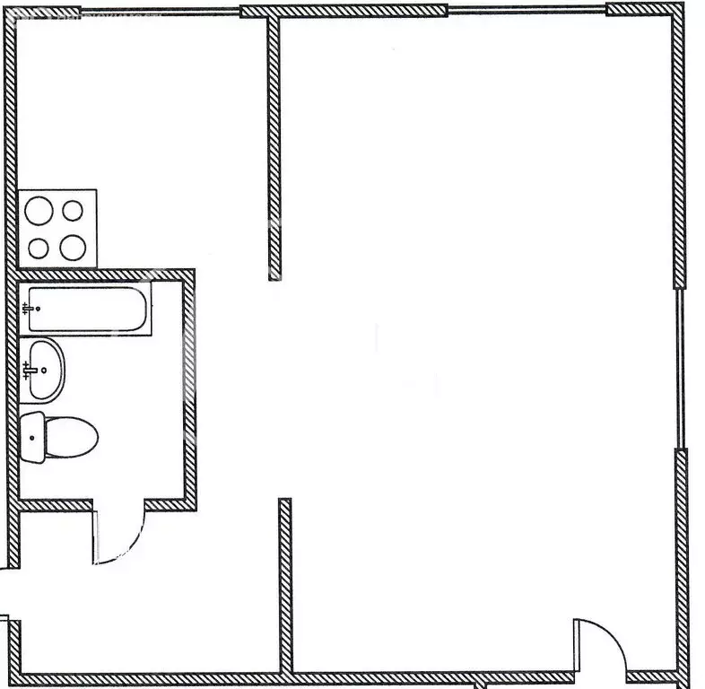 1-комнатная квартира: Кунгур, Шоссейная улица, 45 (37.1 м) - Фото 1