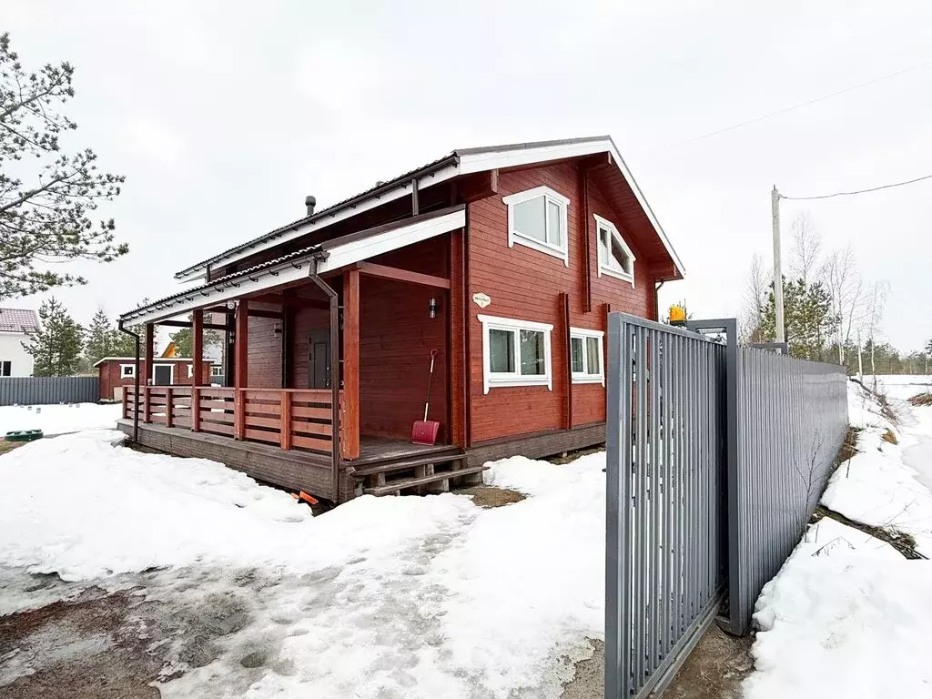 Дом в Рахьинское городское поселение, садоводческий массив Рахья, СНТ ... - Фото 2