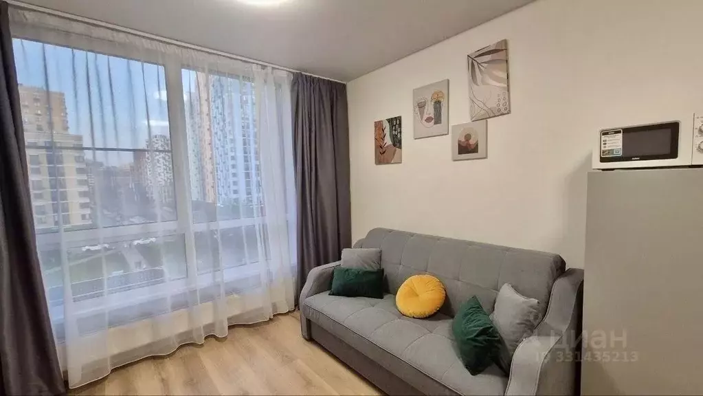 Студия Москва Производственная ул., 17 (21.0 м) - Фото 2