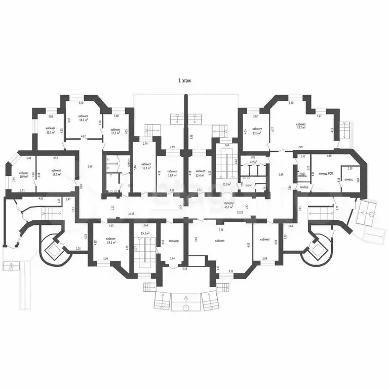 Продам офисное помещение, 877 м - Фото 1