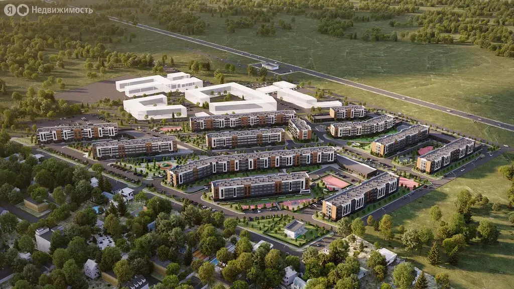 Квартира-студия: станица Марьянская, ЖК Дзенпарк, 1/2 (18.5 м) - Фото 1