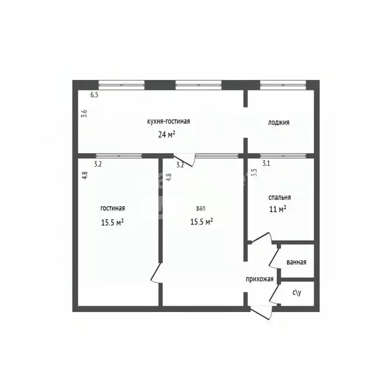 3-к кв. Дагестан, Дербент ул. Расулбекова, 16А (74.0 м) - Фото 2