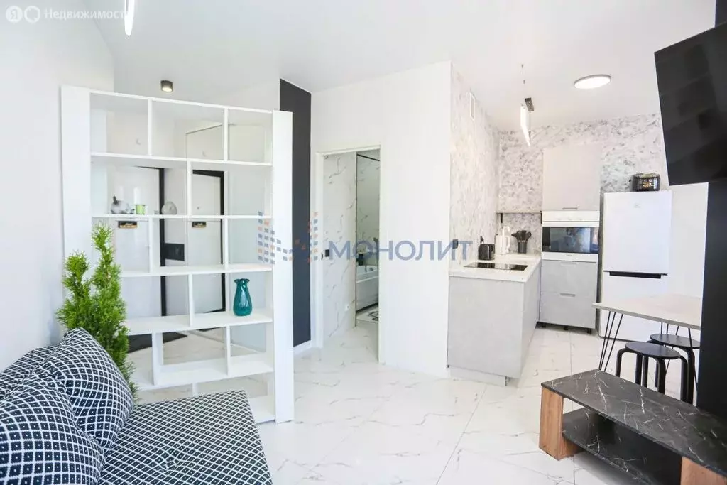 Квартира-студия: Нижний Новгород, улица Тимирязева, 7к5 (23.5 м) - Фото 0