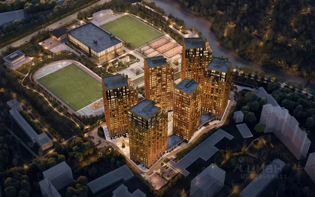 3-к кв. Москва Союз жилой комплекс, к5 (105.3 м) - Фото 2