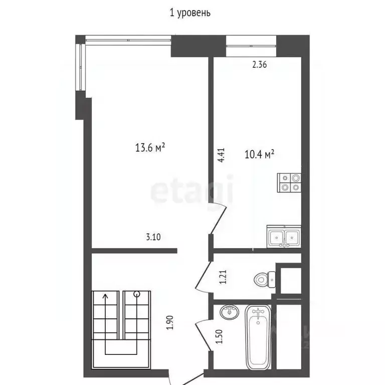 3-к кв. Московская область, Красногорск ул. Авангардная, 8 (74.2 м) - Фото 1