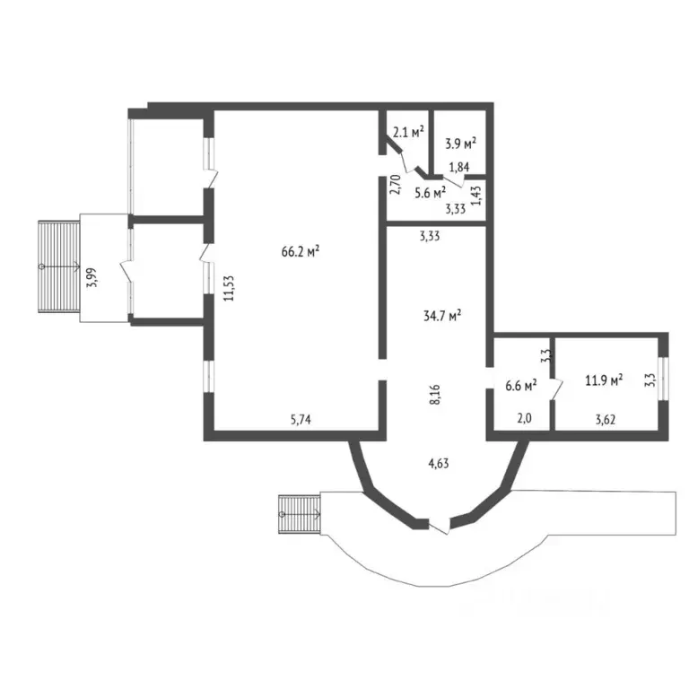 Помещение свободного назначения в Тюменская область, Тюмень ... - Фото 2