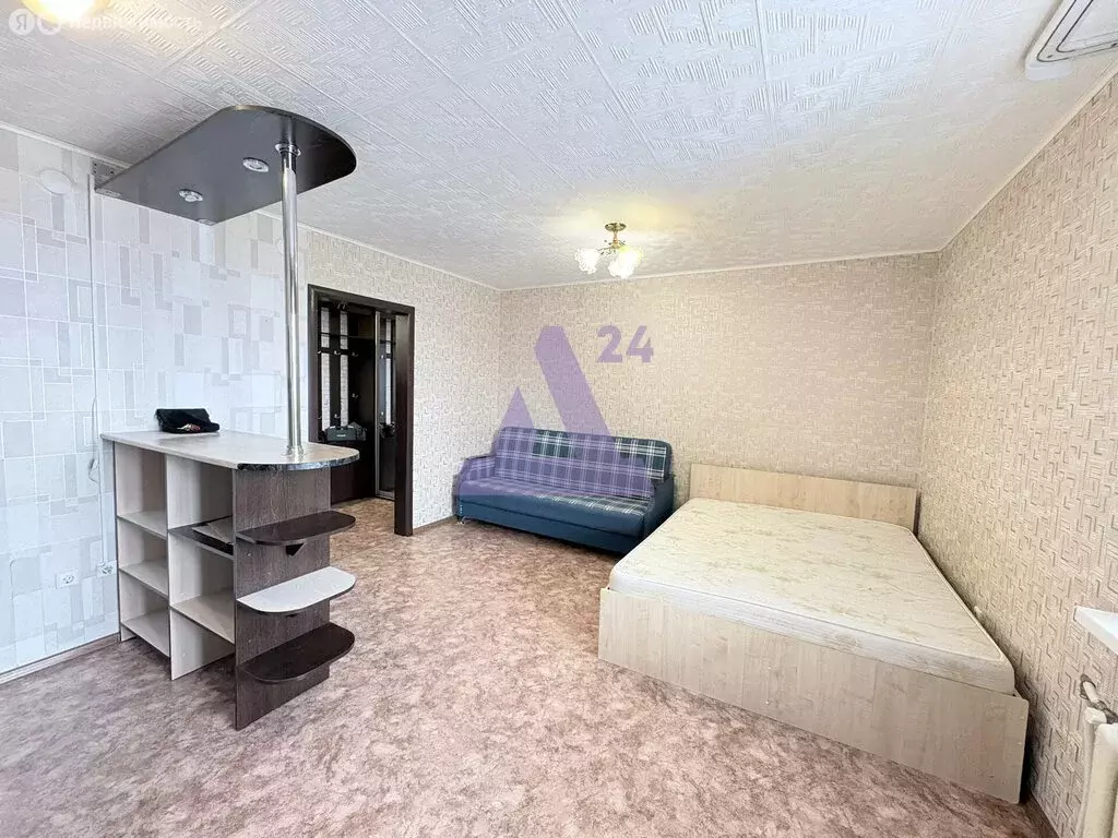 Квартира-студия: Новоалтайск, улица Ушакова, 12 (26.7 м) - Фото 1