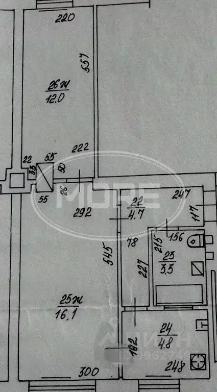 2-к кв. Калининградская область, Калининград Восточная ул., 8 (40.9 м) - Фото 2