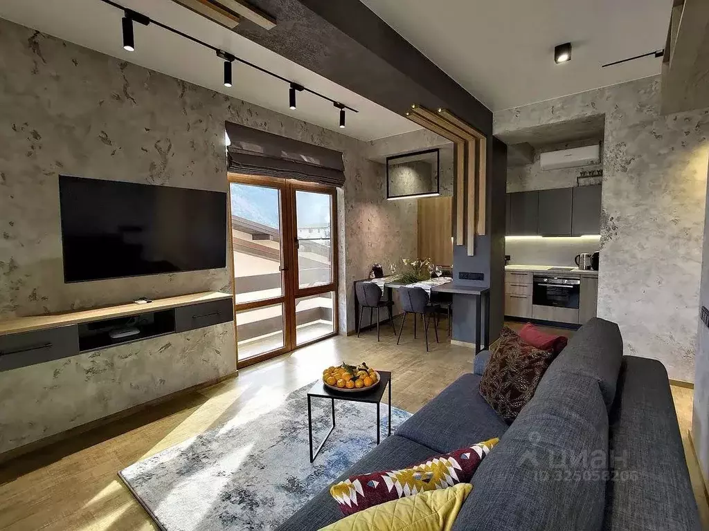 2-к кв. Краснодарский край, Сочи Красная Поляна пгт, ул. Турчинского, ... - Фото 1