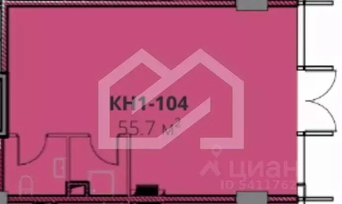 Торговая площадь в Москва ул. Гастелло, 30 (56 м) - Фото 2