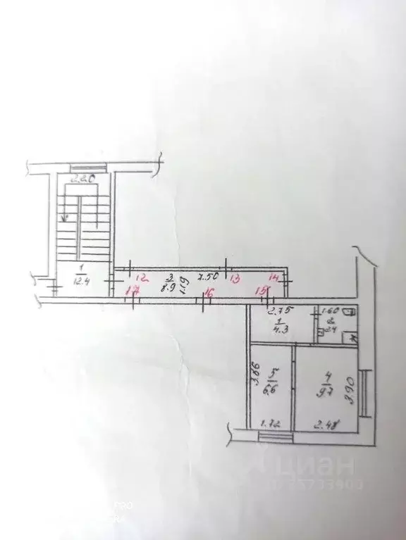Квартира, студия, 23 м - Фото 1