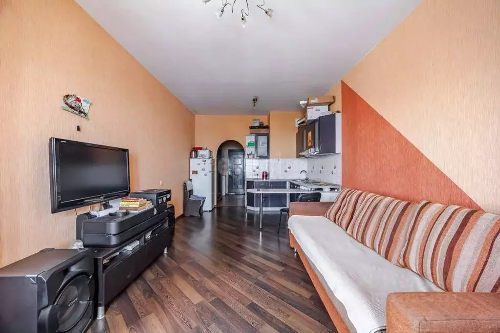 Студия Санкт-Петербург ул. Крыленко, 43К2 (28.7 м) - Фото 1