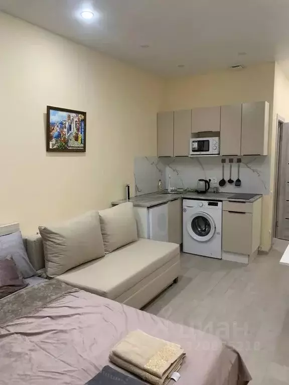 Студия Краснодарский край, Сочи ул. Ленина, 290/7к1 (20.0 м) - Фото 1