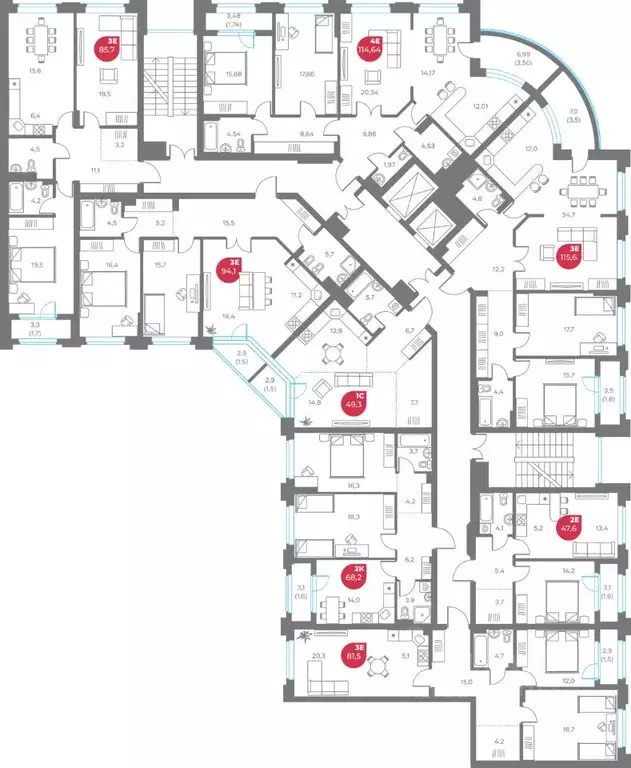 3-к кв. Пермский край, Пермь Советская ул., 16 (94.1 м) - Фото 2