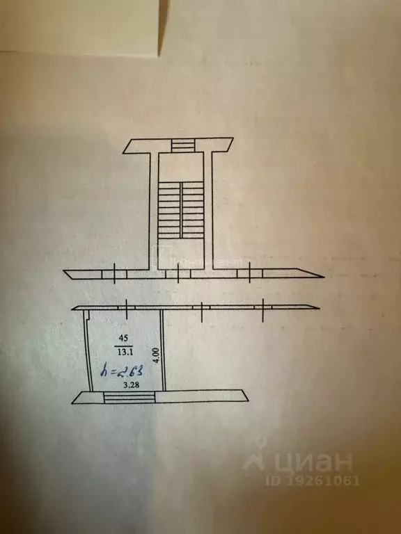 Комната Владимирская область, Ковров ул. Островского, 57/2 (13.1 м) - Фото 2