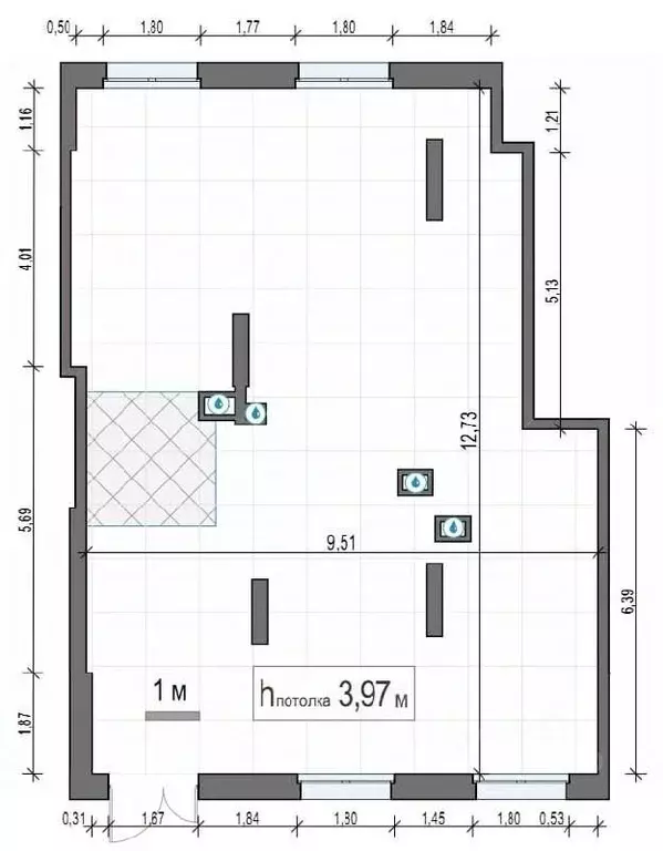 Помещение свободного назначения в Московская область, Пушкино ул. ... - Фото 1