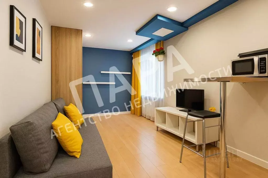 1-к кв. Самарская область, Самара просп. Юных Пионеров, 61 (22.0 м) - Фото 1