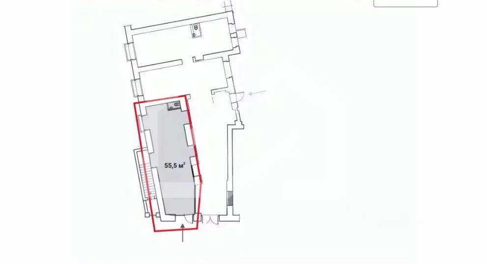 Помещение свободного назначения в Москва ул. Земляной Вал, 25 (56 м) - Фото 2