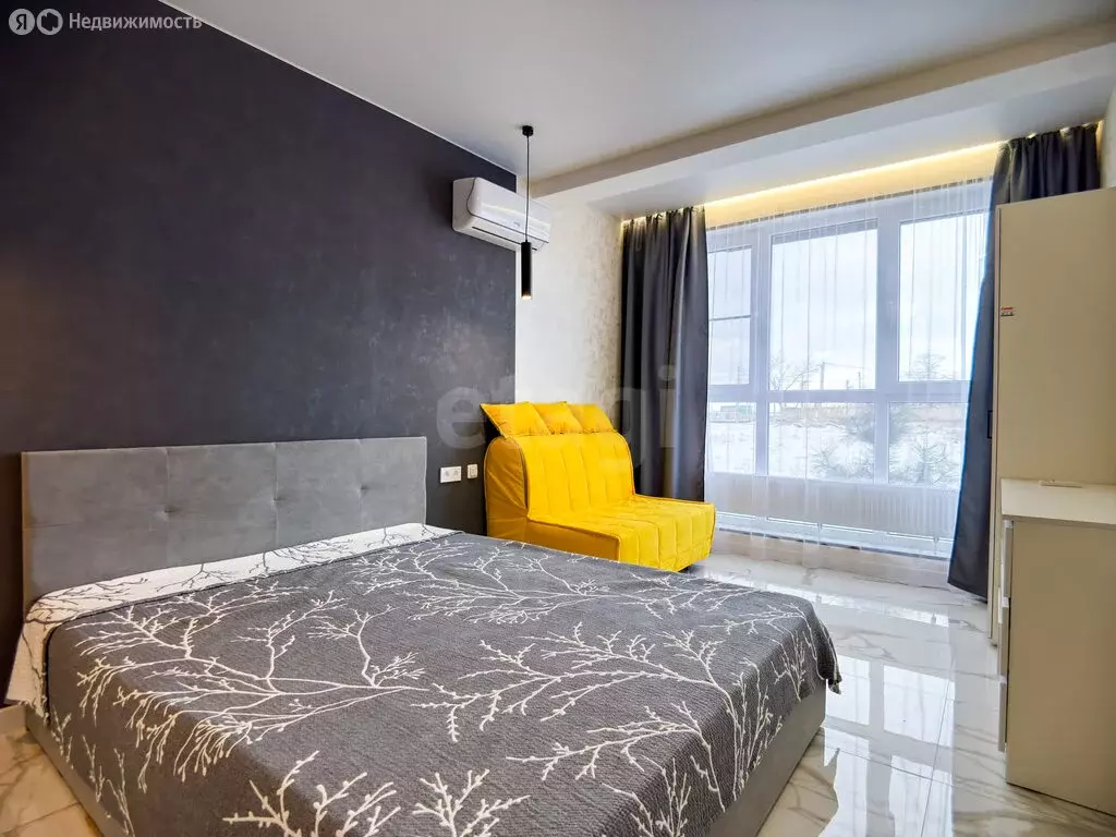 Квартира-студия: село Витязево, Промышленная улица, 2к1 (26 м) - Фото 1