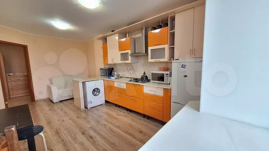 1-к. квартира, 50,5 м, 5/9 эт. - Фото 1