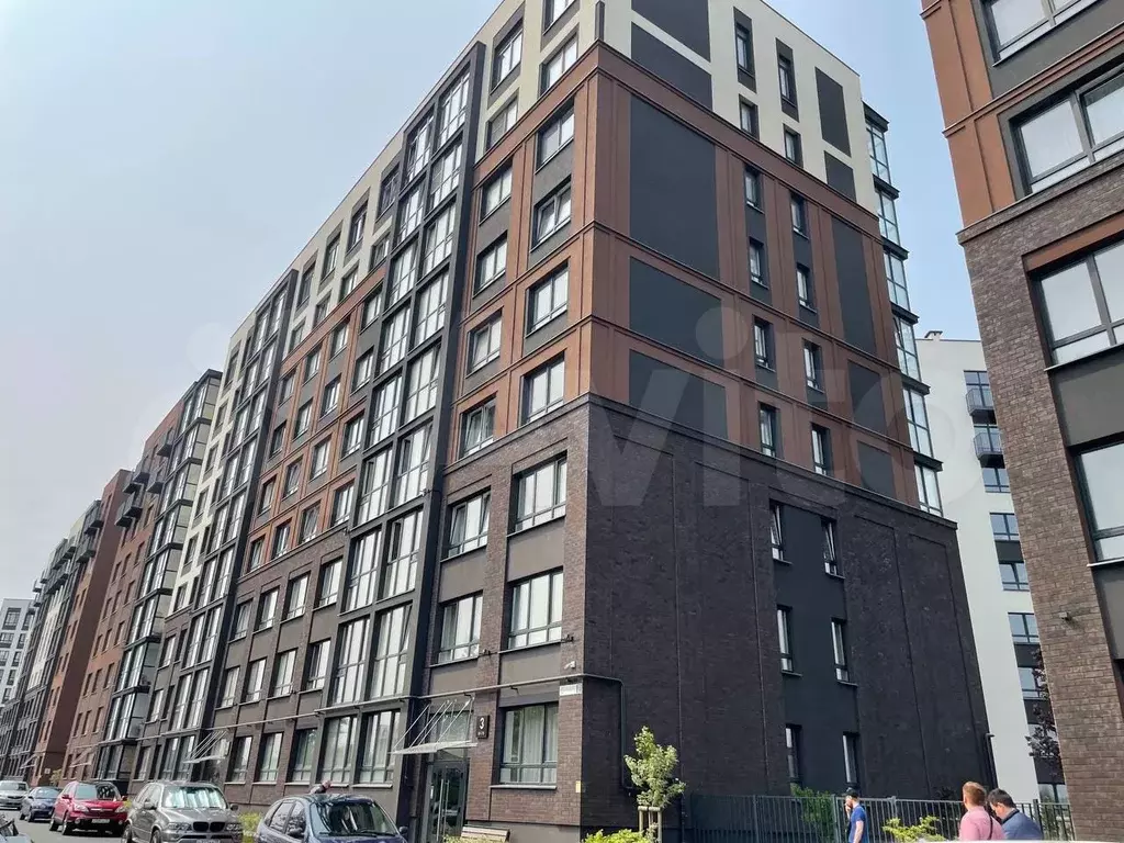 1-к. квартира, 42,1 м, 8/9 эт. - Фото 0