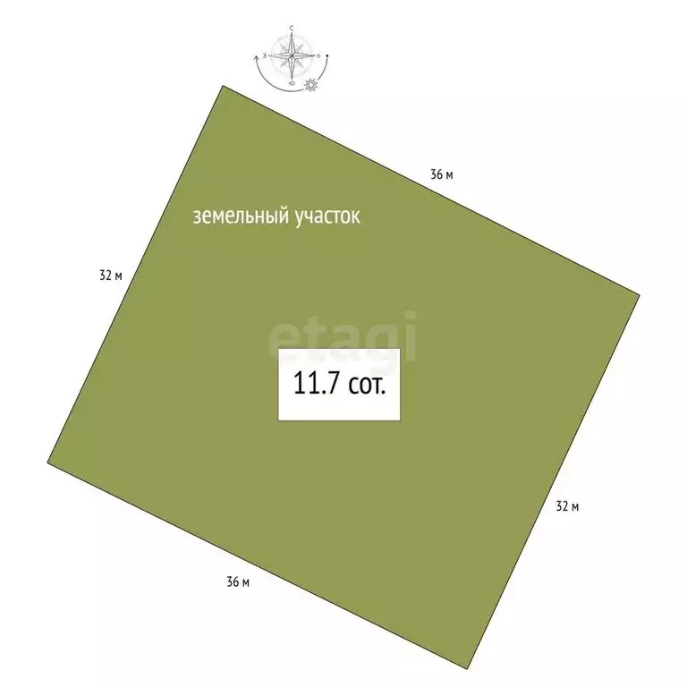 Участок в Искитим, улица Западный Жилмассив (11.7 м) - Фото 0