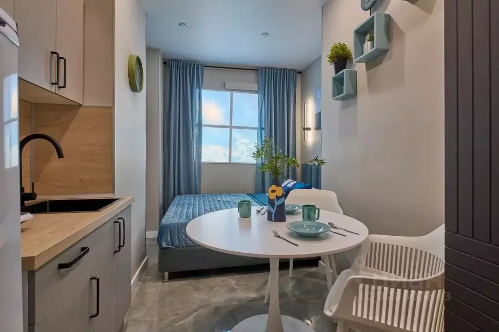 Студия Москва ул. Саморы Машела, 2А (20.0 м) - Фото 1