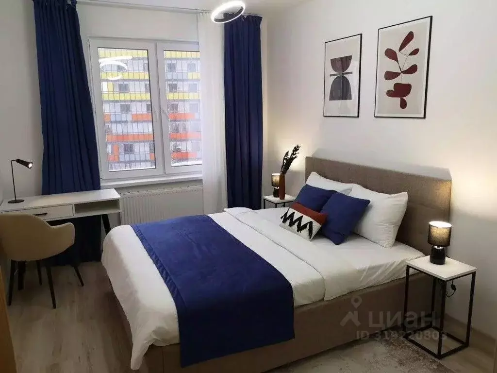 1-к кв. Санкт-Петербург пос. Шушары, просп. Старорусский, 13к1 (33.0 ... - Фото 1