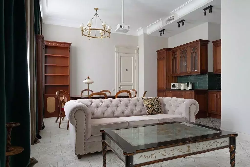 2-к кв. Москва ул. Пречистенка, 33/19С1 (78.6 м) - Фото 1