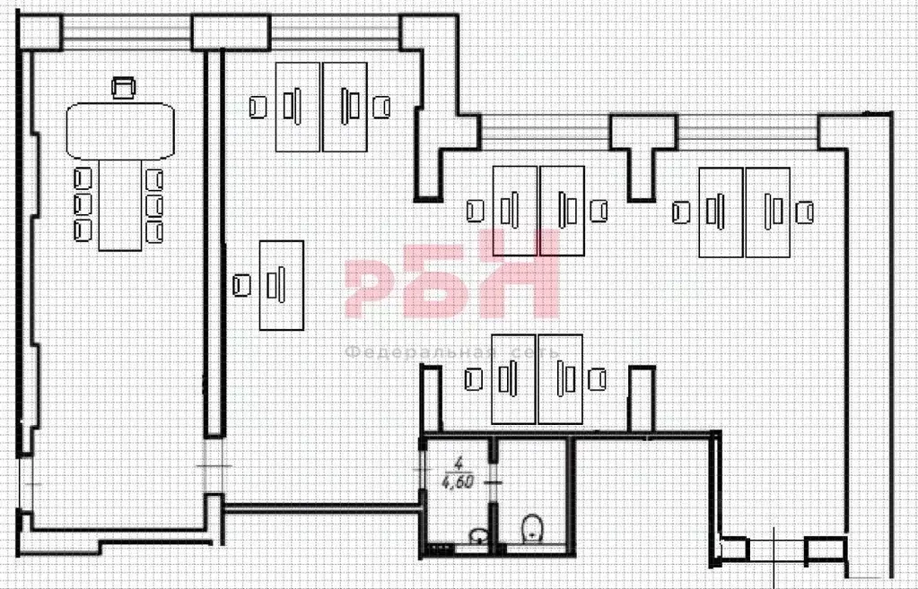Офис в Тюменская область, Тюмень ул. Малыгина, 90 (90 м) - Фото 2