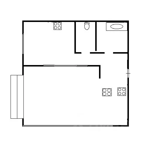 1-к кв. Татарстан, Альметьевск ул. Гафиатуллина, 52 (40.0 м) - Фото 1