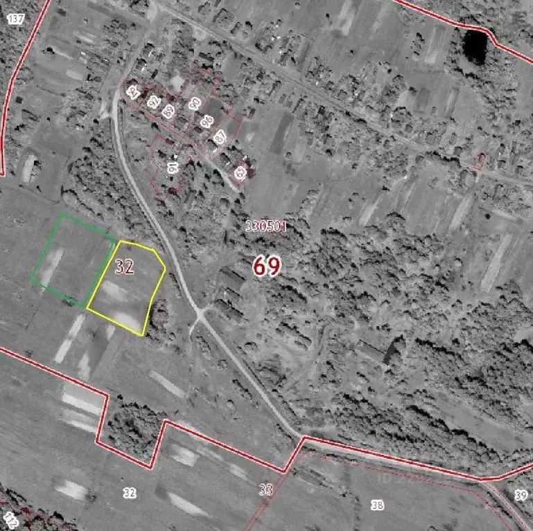 Участок в Тверская область, Старицкий муниципальный округ, д. ... - Фото 1