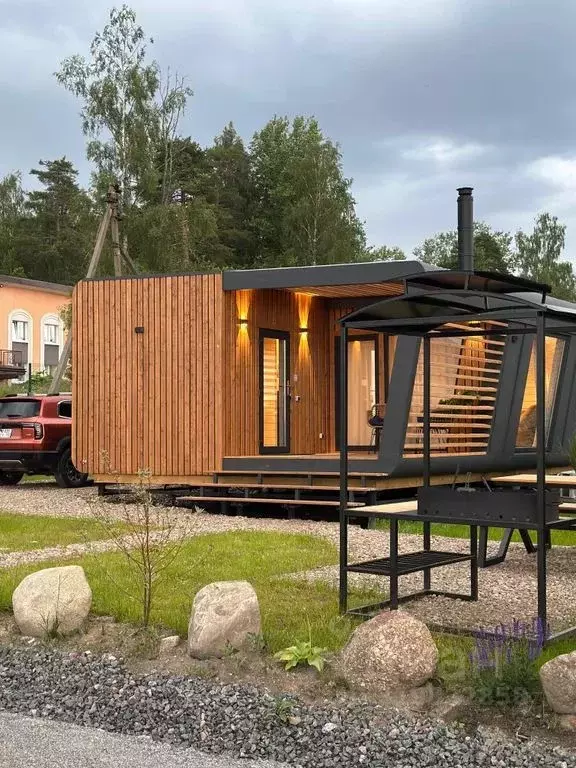 Дом в Ленинградская область, Приозерский район, пос. Мичуринское ул. ... - Фото 1